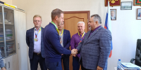 Сотрудникам Министерства вручены медали по итогам участия в спартакиаде госслужащих - Министерство региональной безопасности
