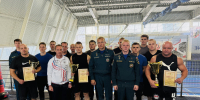 Сотрудники Главного управления МЧС России по Белгородской области померились силами в гиревом спорте - МЧС