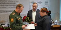 В Подольске передали награды семьям погибших героев - Администрация г. Подольск