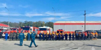 И снова огнеборцы МЧС Ставрополья борются с огненной стихией на учениях - МЧС Ставропольского края