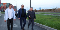 Иван Носков проверил строительство магистрали в Самаре - SamaraGIS.Ru