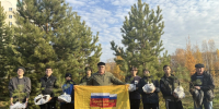 "Зелёная Башкирия": более 30 сосен высадили в городском парке Туймазов! - Справедливая Россия