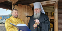 Митрополит Корнилий освятил часовню святого князя Владимира на территории Росгвардии в Архангельске - Архангельская епархия