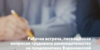 Трудовое законодательство на предприятиях Воронежской области - ОПОРА России