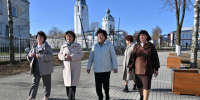 Марина Дмитриева оценила преображение общественных пространств в селе Писцово - Областная Дума