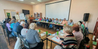 «Рисуем, чтобы жить»: как в библиотеке Рутмана побеждали осеннюю хандру красками и вдохновением - ЦБС Советского городского округа