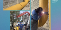 В Махачкале на улице Эльзы Ибрагимовой устраняют аварию на газопроводе высокого давления - Махачкалинские известия