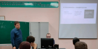 Безопасник, который умеет строить – так можно обозначить тему встречи со студентами в рамках Недели факультета таможенного дела и информационных технологий - БУКЭП