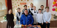 Вдохновляющая встреча с чемпионом в Рудницкой школе! - Камско-Устьинский район