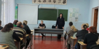 Сотрудники полиции приняли участие в родительском собрании - ОМВД по Сорочинскому  г.о.