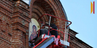 В верхнемамонском селе Осетровка прихожане украсили иконами храм - РИА Воронеж