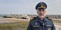 20 октября у посёлка Сулак в Каспийском море перевернулась лодка с двумя рыбаками - МЧС