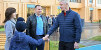 Мэр Москвы поздравил 300-тысячного участника программы реновации в Новогирееве - Восточный округ