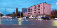 В центре Курска устанавливают сигнальные столбики - Городские Известия