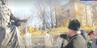 Митрополит Ферапонт освятил памятник Екатерине Великой - Костромская епархия