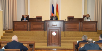 Таймураз Тускаев провел заседание Совета Парламента РСО-Алания - Парламент Республики