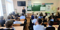 В Алатыре в рамках акции «Полиция и дети» стражи порядка напомнили школьникам о правилах безопасного поведения - ОМВД Чувашской Республики