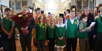 Литургия в Покровском храме города Данкова - Елецкая епархия