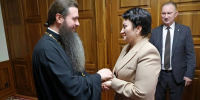 Секретарь епархиального управления встретился с новоизбранным Председателем Думы Ставропольского края - Епархия