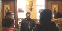 В оленегорской колонии-поселении состоялась встреча осужденных с настоятелем храма преподобного Димитрия Прилуцкого - УФСИН
