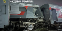 В Кузбассе столкнулись два пустых пассажирских вагона (ФОТО) - Prokopievsk.ru
