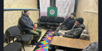В посёлке Октябрьском появилась тёплая раздевалка для любителей хоккея - Краснозерский район