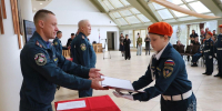 Сотрудники МЧС России вручили кадетам их первые погоны - МЧС Республики Хакасия
