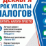1 декабря - срок уплаты налогов! - Миякинский район