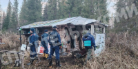 Ухтинские спасатели нашли в лесной избушке парализованного рыбака - ИА Комиинформ