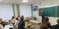 Представитель Пермского института ФСИН России провел профориентационную встречу со старшеклассниками школы №8 города Бирска - Пермский институт ФСИН России