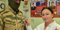 В Карачаево-Черкесии сотрудники ОМОН «Мустанг» провели патриотическую встречу с учащимися школы № 15 Черкесска - Росгвардия