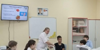 Практика первой помощи: школьники в гостях у медиков - Медицинский колледж
