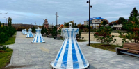 В Павловске на городском пляже установили новые арт-объекты - РИА Воронеж