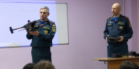 Школьникам показали как беспилотники спасают жизни - МЧС