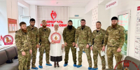 Более 60 сотрудников ОМОН «АХМАТ-1» поддержали региональную донорскую акцию - Росгвардия