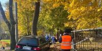 Женщину сбила легковушка на остановке в Красногвардейском районе - Комсомольская правда