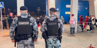 Безопасность матча КХЛ на московском стадионе обеспечила Росгвардия (видео) - Росгвардия