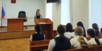Школьники в гостях в Доме правосудия - Адамовский районный суд