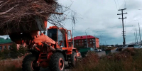Региональный оператор ГУП «ТСП» приступил к уборке контейнерных площадок в частном секторе Кызыла - Правительство Республики Тыва