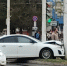 Автомобиль протаранил троллейбусный столб у торгового центра - Bloknot-Volgodonsk.Ru