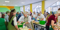 Жители Чишминского района заготовили 120 вёдер квашеной капусты для бойцов СВО - Единая Россия