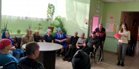 Специалисты Роспотребнадзора провели лекцию о профилактике прививок для сотрудников и проживающих стационарного отделения - Министерство труда и соцзащиты