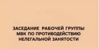 Заседание рабочей группы Межведомственной комиссии по противодействию нелегальной занятости - Бирский район