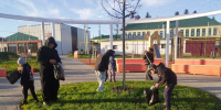 Воспитанники приюта привели в порядок парк в Аксубаево - Единая Россия