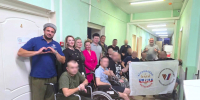 Представители Ассоциации ветеранов СВО города Королёва вместе с коллегами из мытищинского отделения навестили бойцов, которые сейчас проходят лечение. - Администрация г. Королёв