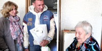 Николай Липкин поздравил с днем рождения труженицу тыла Антонину Павловну Рассадину - Городская Дума
