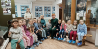 Воспитанники Детского сада №10 "Золотая рыбка" подготовительной группы "Пузырики" посетили Рыбновский краеведческий музей - Управление культуры и туризма