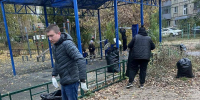Город готовится к зиме: активисты и сотрудники управ привели в порядок проспекты, улицы, Молодежный парк и набережную - Город Липецк