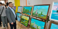 В районном Доме культуры открылась выставка картин нашего земляка Андрея Терешкина - Пачелмский район