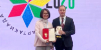  На XIV международном спортивном форуме «Россия - спортивная держава», который проходит в эти дни в Красноярске, состоялось награждение по результатам Спартакиады народов России. - НИА Самара